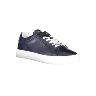 Blauer Herren-Ledersneaker