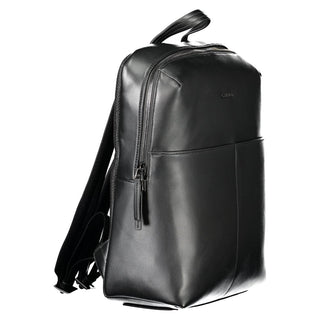 Nero Poliuretano Herren-Rucksack