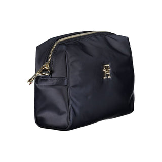 Bolso de hombro para mujer de poliéster azul