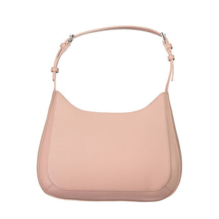 Bolso de mano para mujer de poliéster rosa