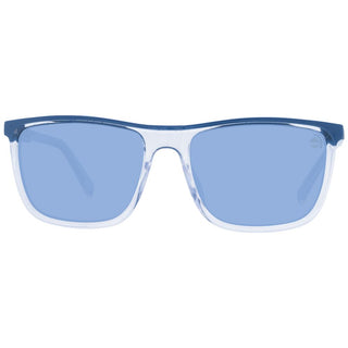 Weiße Kunststoff-Sonnenbrille