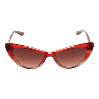 Burgundy Plastic Sunglasses