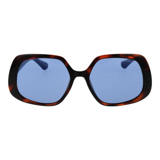 Braune Kunststoff-Sonnenbrille