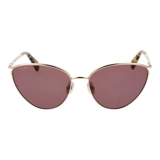 Goldene Metallsonnenbrille