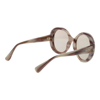 Beige Azetat-Sonnenbrille