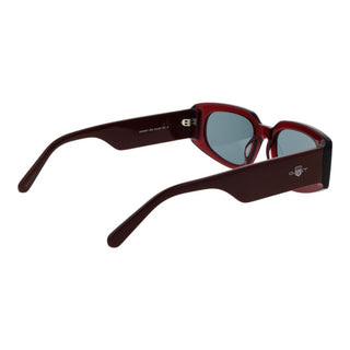 Gafas de sol de acetato burdeos