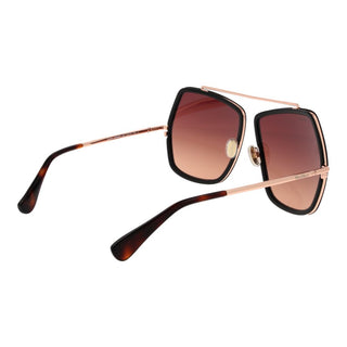 Gafas de sol marrones de metal