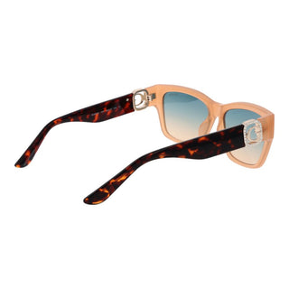 Beige Sonnenbrille aus Edelstahl
