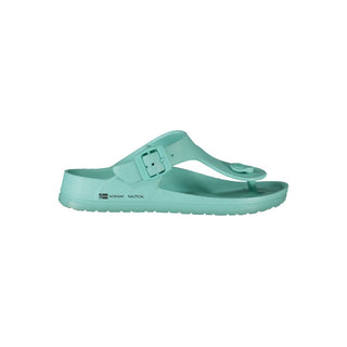Azzurro Plastica Damen Pantoletten