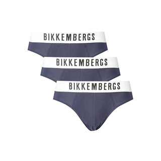 Blaue Polyester Herrenunterwäsche