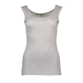 Grigio Viscosa Women T-Shirt