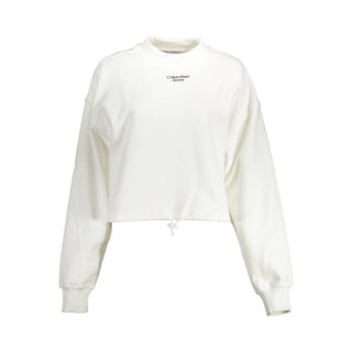 Bianco Baumwoll-Sweatshirt für Damen