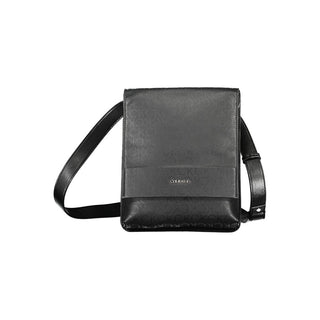 Schwarze Polyester Herren Umhängetasche