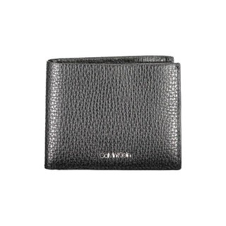 Cartera para hombre de cuero negro
