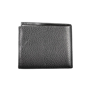 Cartera para hombre de cuero negro