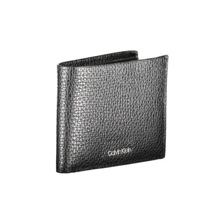 Cartera para hombre de cuero negro