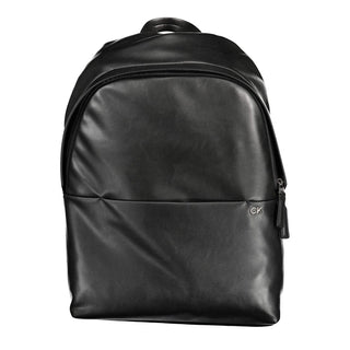 Mochila para hombre de poliéster negra