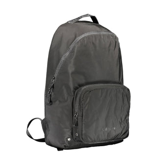 Mochila para hombre de poliéster reciclado negro