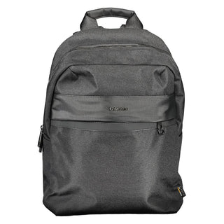 Mochila para hombre de poliéster negra