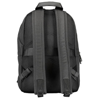 Mochila para hombre de poliéster negra