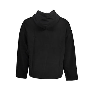 Schwarzes Baumwoll-Sweatshirt für Herren