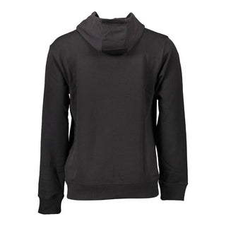 Schwarzes Baumwoll-Sweatshirt für Herren
