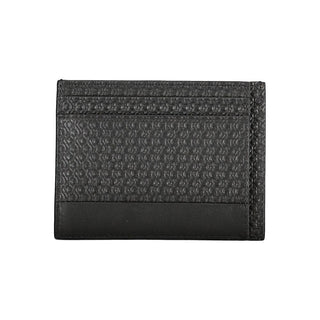Bolso de hombro negro de poliéster para hombre