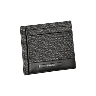 Bolso de hombro negro de poliéster para hombre