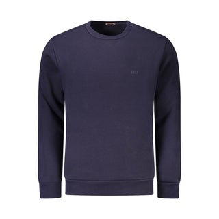 Suéter azul de algodón para hombre