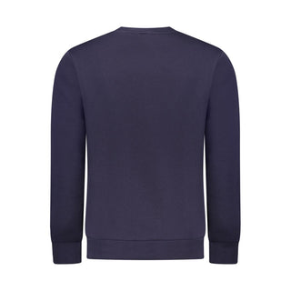 Suéter azul de algodón para hombre