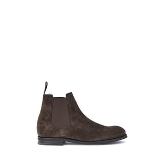 Braune Kalbsleder Bos Taurus Chelsea Boots