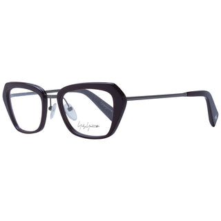 Bordeauxfarbene Brille aus Metall und Kunststoff (Fassungen)
