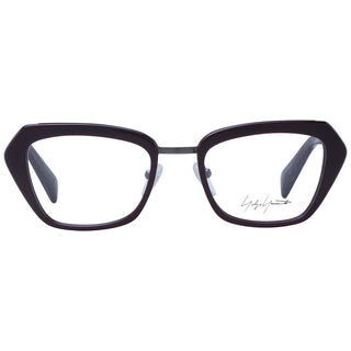 Bordeauxfarbene Brille aus Metall und Kunststoff (Fassungen)