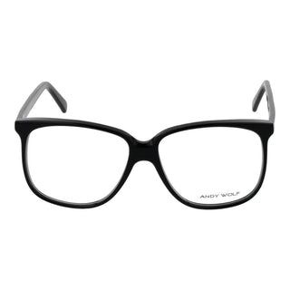 Brille aus schwarzem Acetat