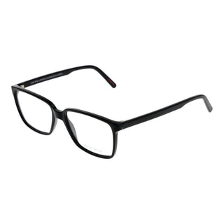 Brille aus schwarzem Acetat