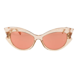 Gafas de sol de acetato naranja