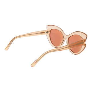 Gafas de sol de acetato naranja
