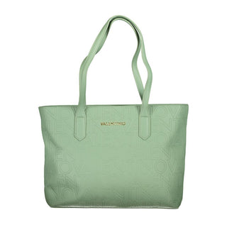 Bolso de mano para mujer de poliuretano verde