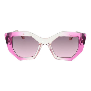 Pinke Plastik-Sonnenbrille