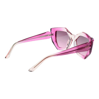 Pinke Plastik-Sonnenbrille