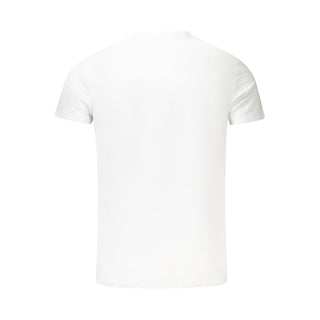Weißes Baumwoll-Herren-T-Shirt