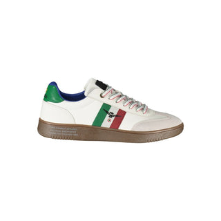 Weißer Polyurethan-Herrensneaker