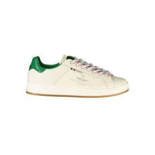 Herren-Sneaker aus weißem Polyurethan