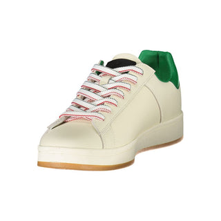 Herren-Sneaker aus weißem Polyurethan
