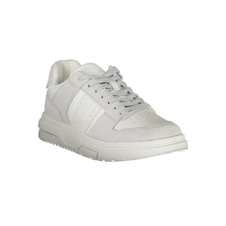 Herren-Sneaker aus weißem Polyurethan