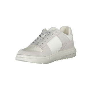 Herren-Sneaker aus weißem Polyurethan
