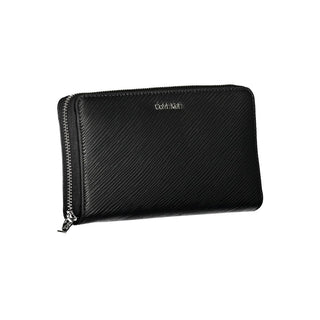 Cartera para mujer de poliuretano negro