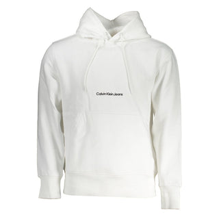 Sudadera de algodón blanca para hombre