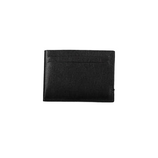 Cartera de hombre de cuero negro