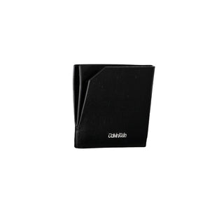 Cartera de hombre de cuero negro